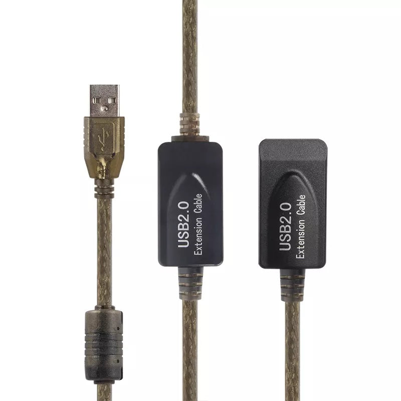 USB 2.0 Extension Cable with IC Signal Booster – 10m
