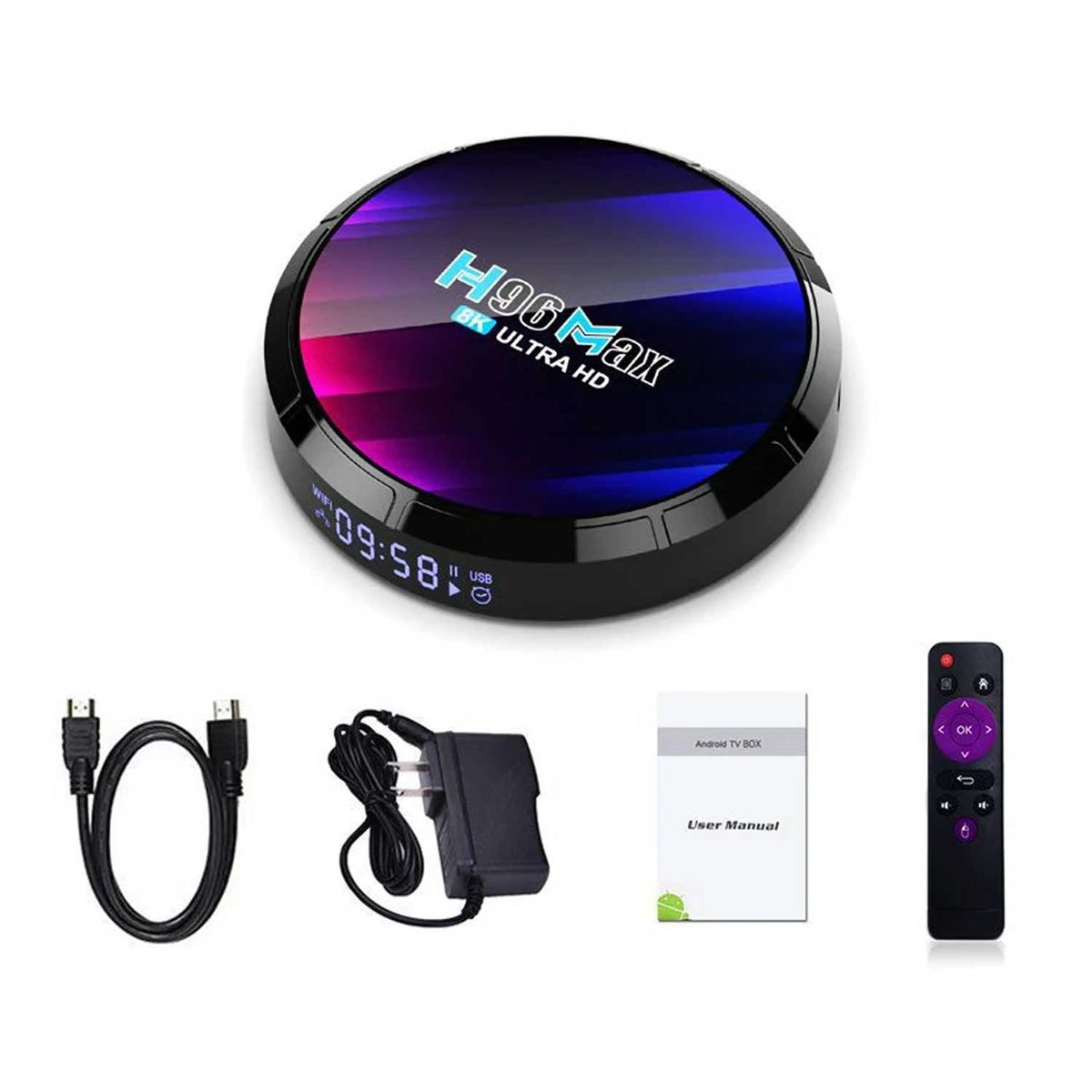 H96 Max For Led Lcd Android Tv 13.0 Version Tv Box 4+64gb – view 4
