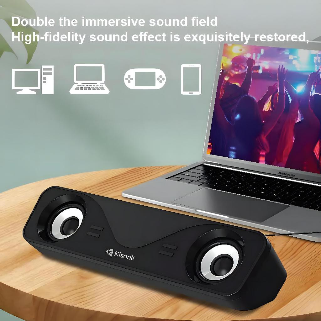 Kisonli I-610 USB Home Theater Soundbar System – view 4