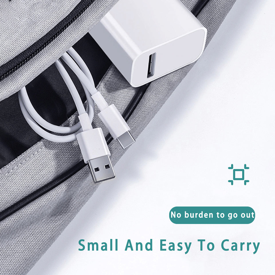 Xiaomi 33w EU Plug QC3.0 Fast Quick Wall Turbo Charger With Cable – view 4