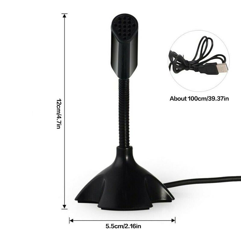 USB Mini Desktop Stand Microphone – view 4
