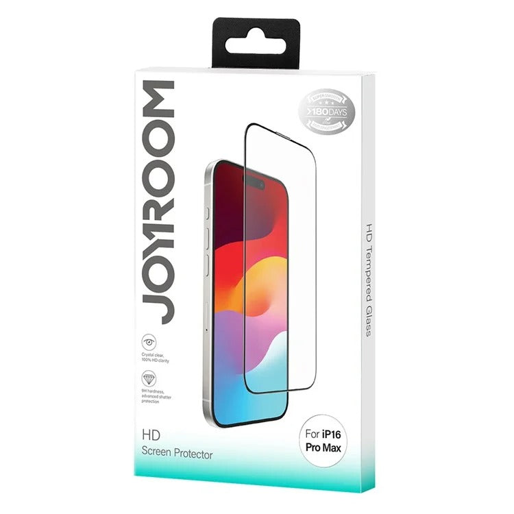Joyroom JR-MLG0279 Tempered Glass Screen Protector For iPhone 16 Pro Max (HD, Dustproof) – view 4