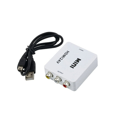HDMI to AV Adapter Mini Box (1080p)