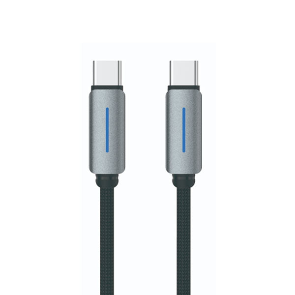 LogiLink Type-C To Type-C Nylon Fast Charging Data Cable 1m Black (1 Year Warranty)