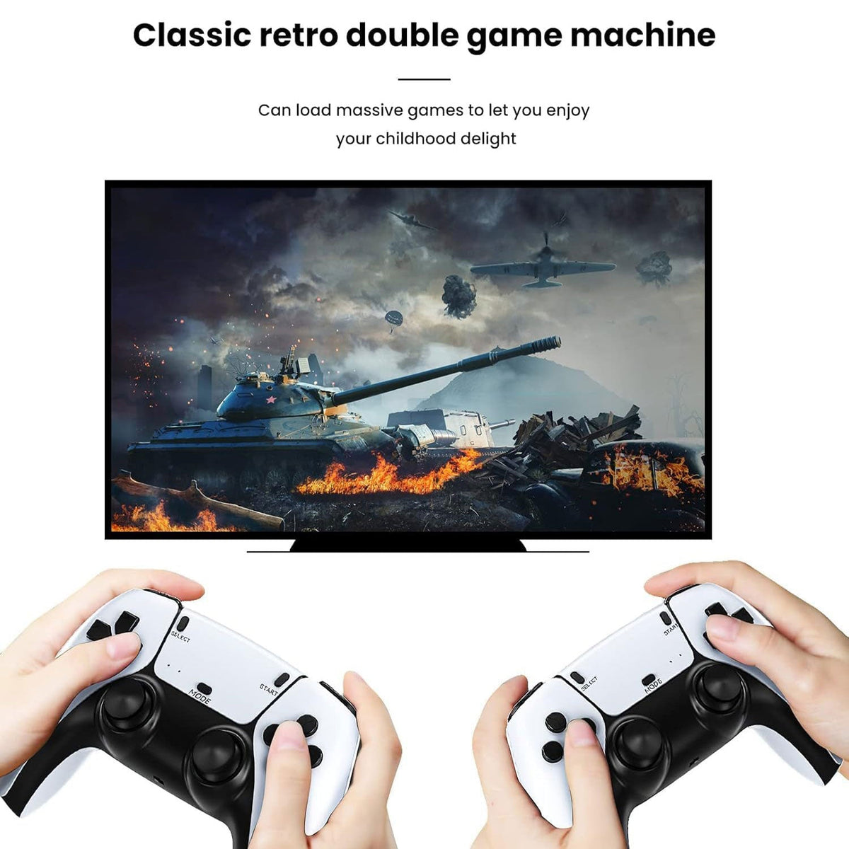 M8 Pro 64GB 4K Retro Game Console with Two Controllers (20000 Games) – view 2