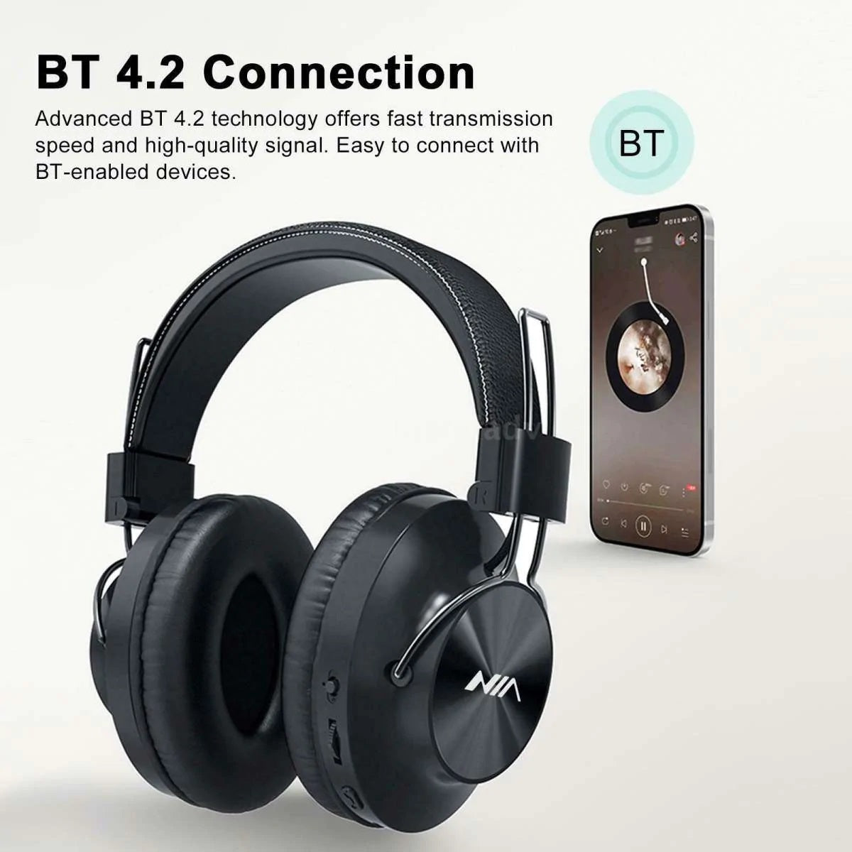 Nia S4000 Wireless Bluetooth Headset – view 2
