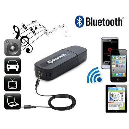 USB Bluetooth Music Receiver Dongle for Speakers & Car Audio – view 2