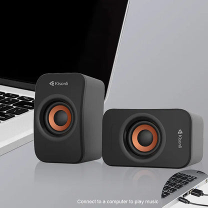 Kisonli KS-07 Multimedia USB Loudspeaker – view 2