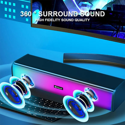 Kisonli I-630 Speaker PC+BT Multimedia RGB – view 2
