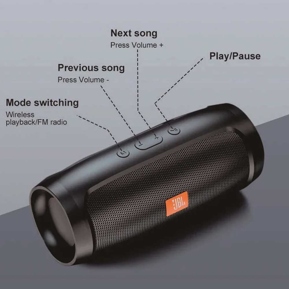 JBL Charge 3+ Mini Bluetooth Speaker – view 2