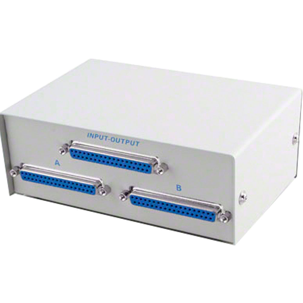 Manual Data Switch Box – Share One Device Between Two Computers – view 2