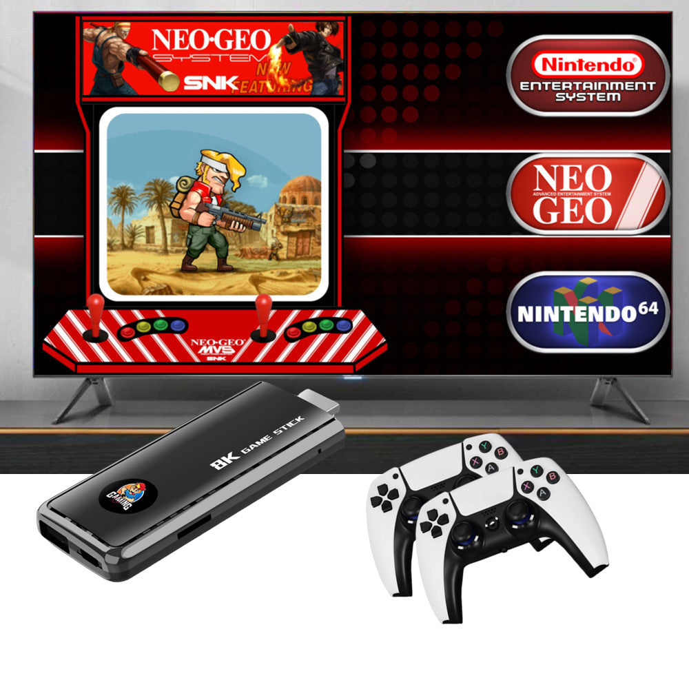 X6 64GB Classic 8K HD TV Game Stick with Wireless Controller (40000+ Games) – view 2