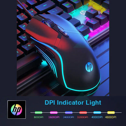 Hp G360 Dpi 6200 6 Buttons Rgb Wired Gaming Mouse – view 2