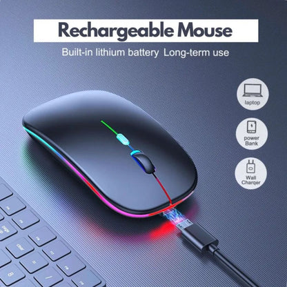 Hp W10 Wireless Rgb Bluetooth, Wireless, Rechargeable Slim Mouse – view 2
