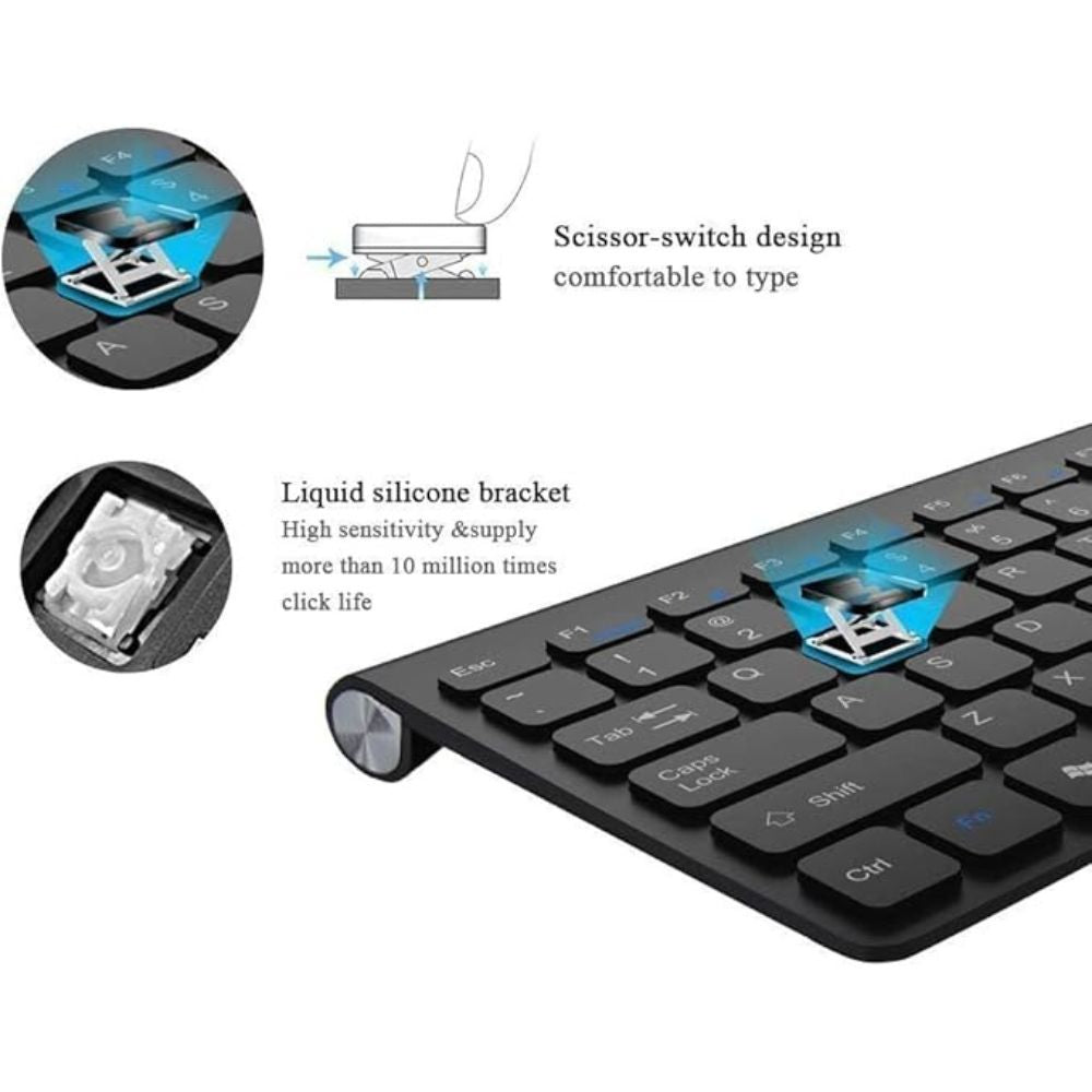 Km908 Wireless Keyboard And Mouse Combo – view 2