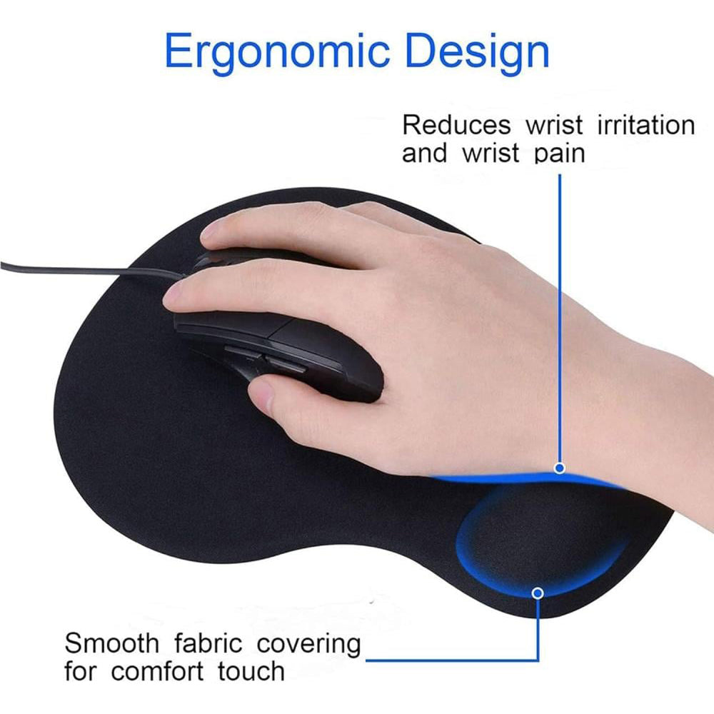 H18 Gel Mouse Pad With Wrist Pad – view 2