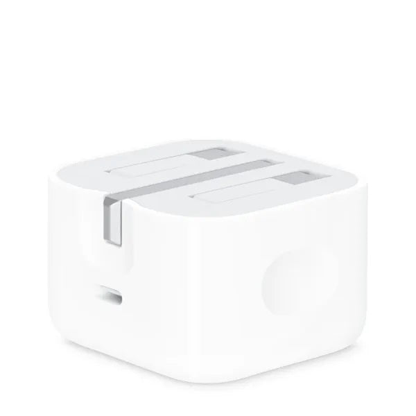 25w iPhone USB-C PD Power Adapter Charger 3 Pin (UK Pin) – view 2