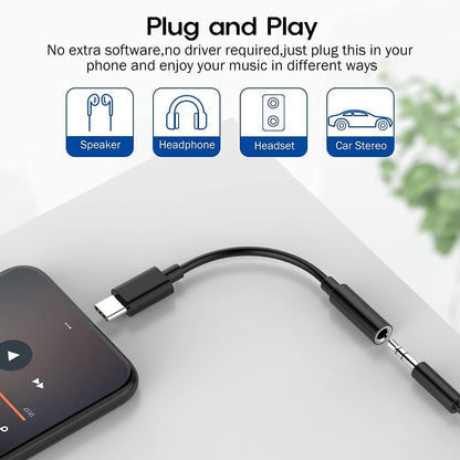 USB Type-C To 3.5mm Headphone Jack Adapter – view 2