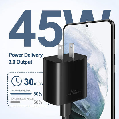 Samsung 45w US Pin PD Super Fast Charger – view 2