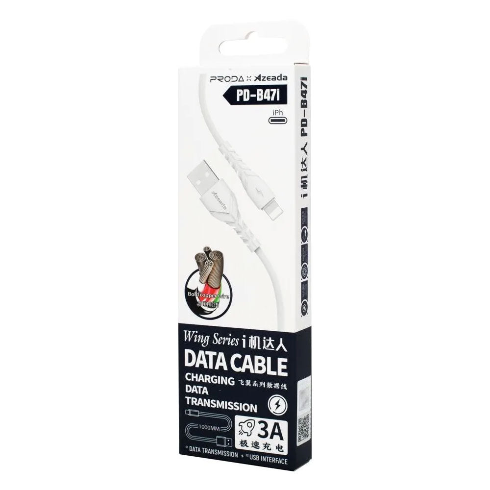 Remax Proda B47i USB-A To iPhone Cable – view 2