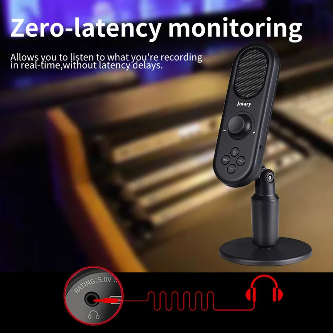 Jmary MC-PW7 Professional USB Microphone with Noise Reduction – view 2