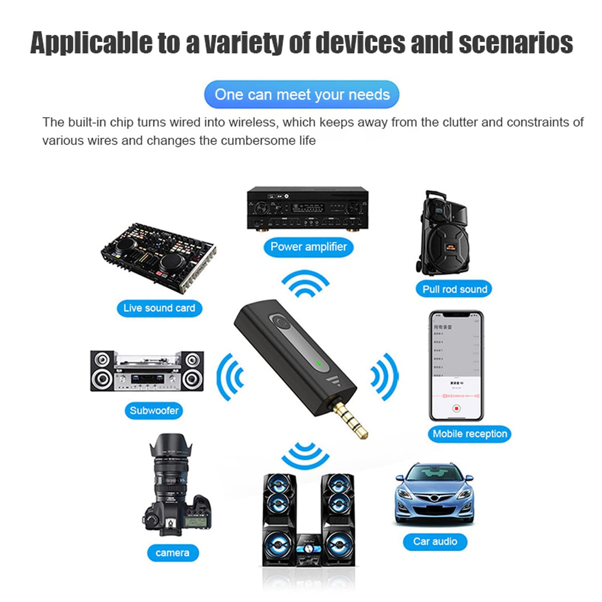 K35 High Quality Collar Wireless Microphone (Single) – view 2