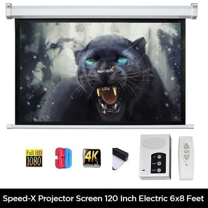Projector Screen 120 Inch Electric Motorised - Speed-X – view 2