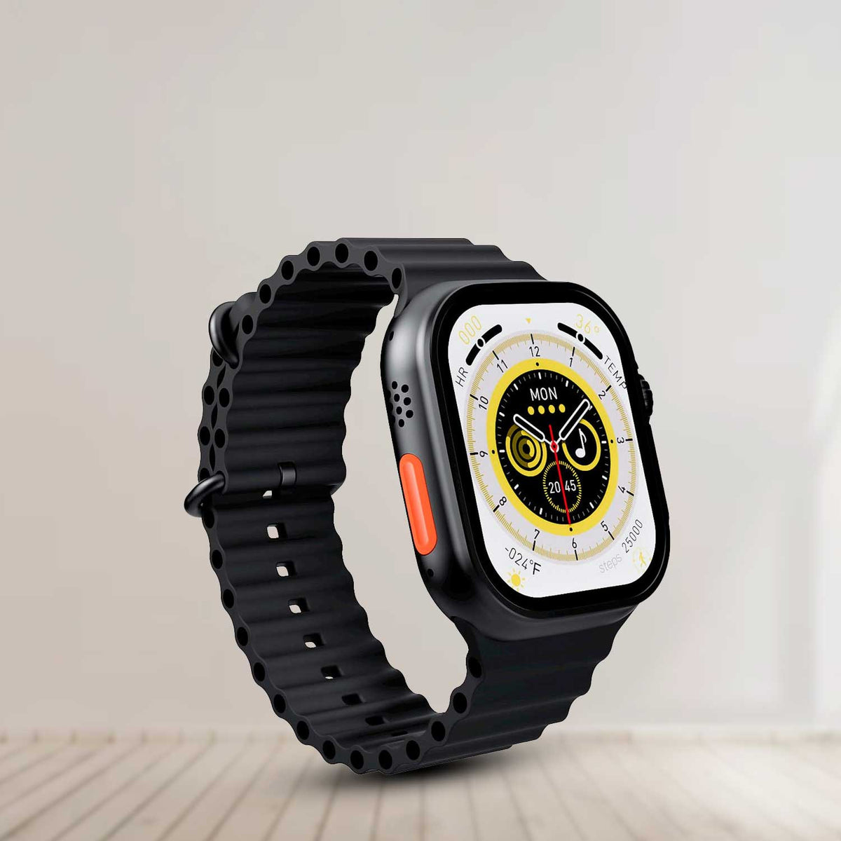 2.2" X8 Ultra Max Smart Watch Series 8 with Compass & NFC (Black) – view 2