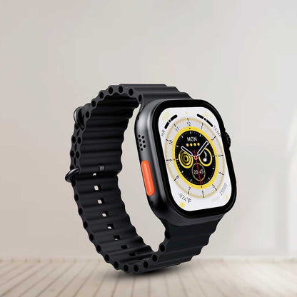 2.2" X8 Ultra Max Smart Watch Series 8 with Compass & NFC (Black) – view 2