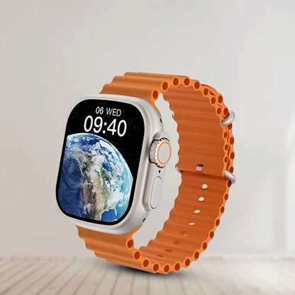 2.2" X8 Ultra Max Smart Watch Series 8 with Compass & NFC (Orange) – view 2