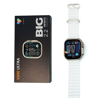 V200 Fashion Ultra 2.2" Waterproof Sport Smart Watch (Grey) – view 2