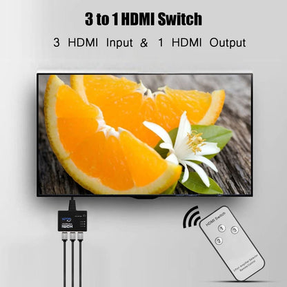 HDMI Switch – 3 Port, 2K/4K – view 2