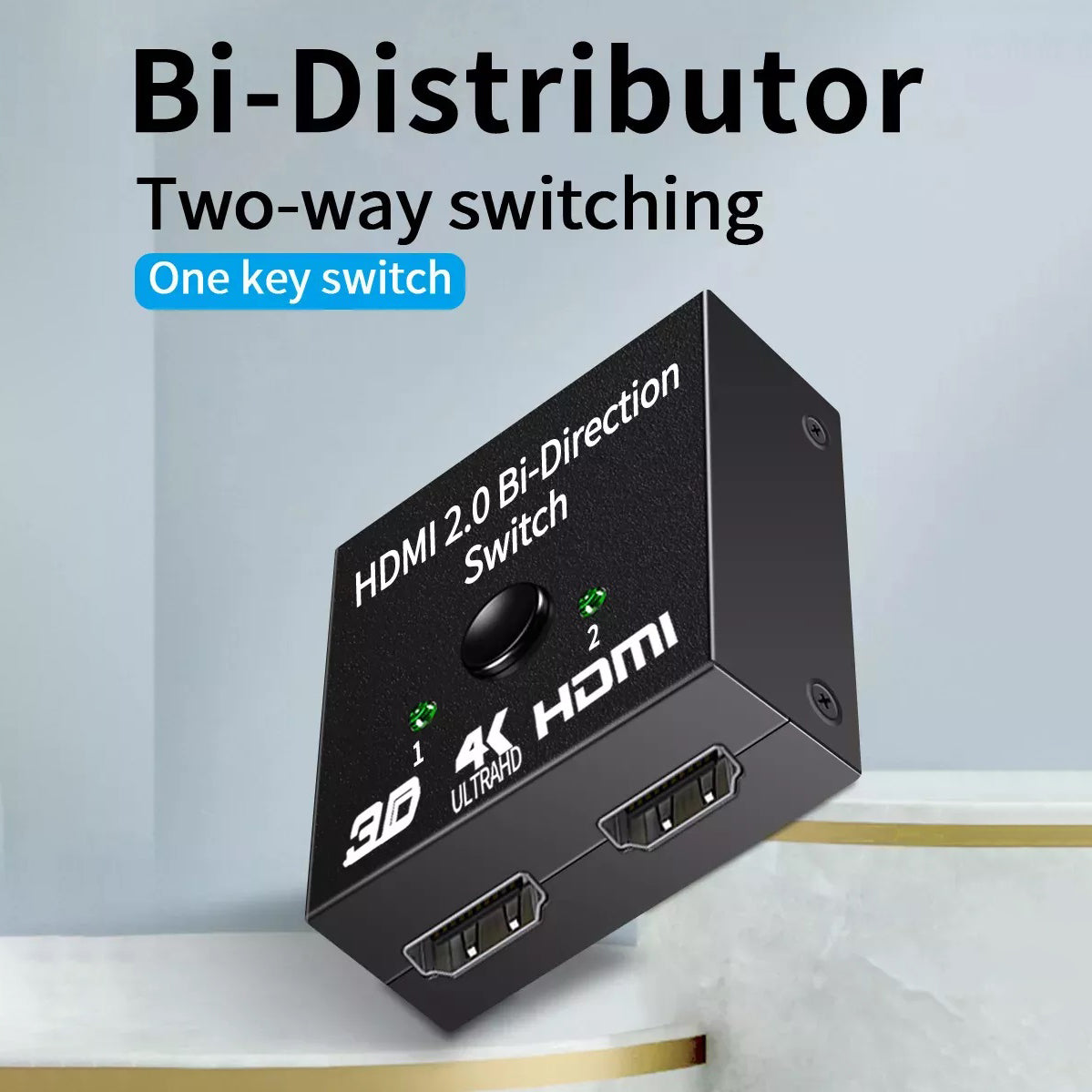 HDMI Bi-Directional Switch & Splitter (2-in-1) – view 2