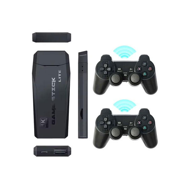 M8 4K Retro Game Console with Two Controllers (20000 Games)