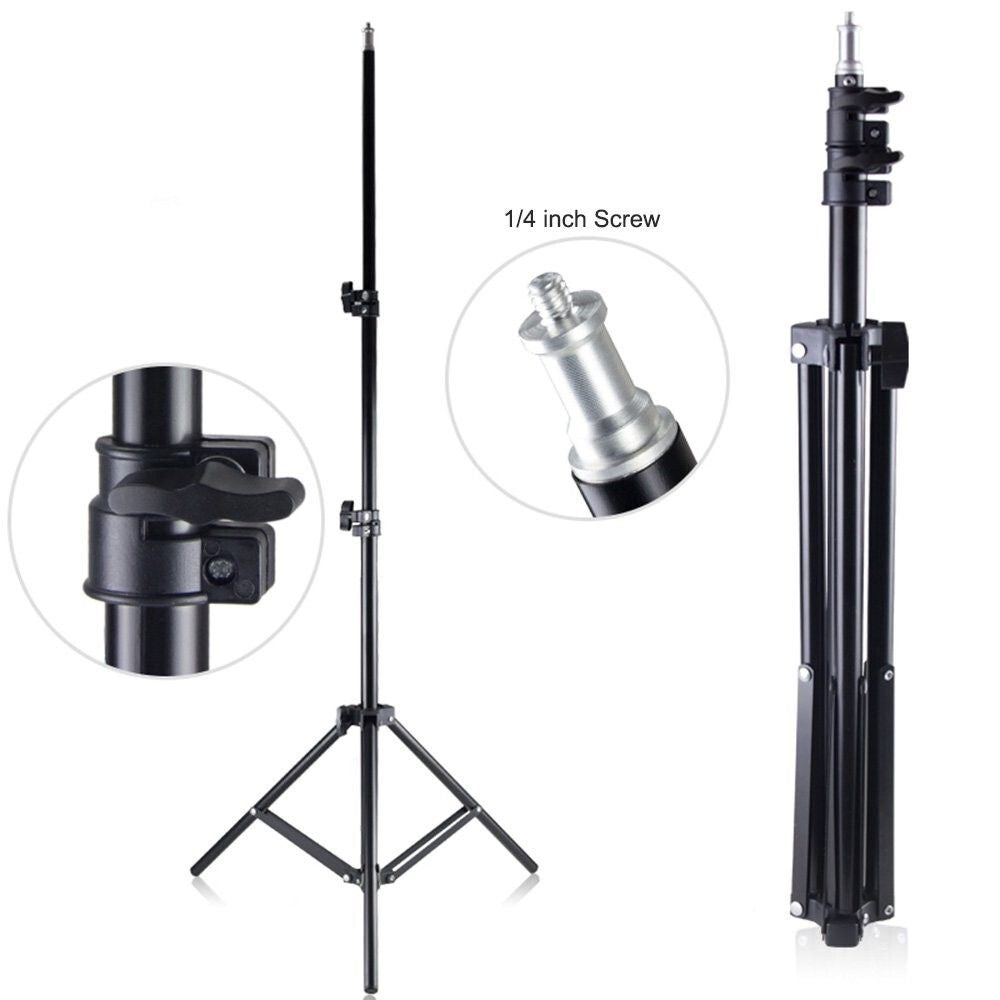 210cm Selfie Ring Light Portable Tripod Stand Fit For Live Photo Studio – view 2