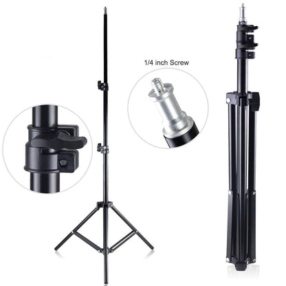 210cm Selfie Ring Light Portable Tripod Stand Fit For Live Photo Studio – view 2