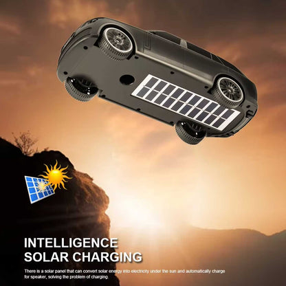 Kisonli B3 Solar Car Charging Stereo Flashlight Speaker (10W Super Bass) – view 2