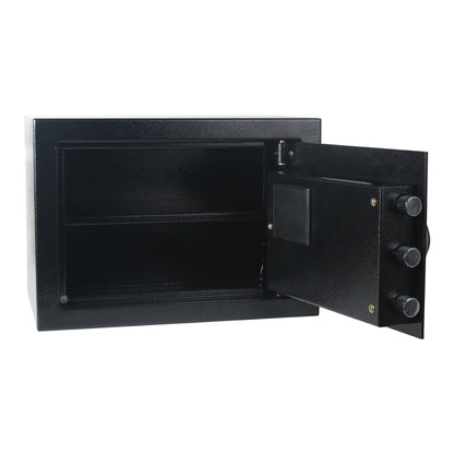 SpeedX SP-SF100 Digital Steel Safe Box with Type-C Backup Power – Home & Office Security Locker – view 2
