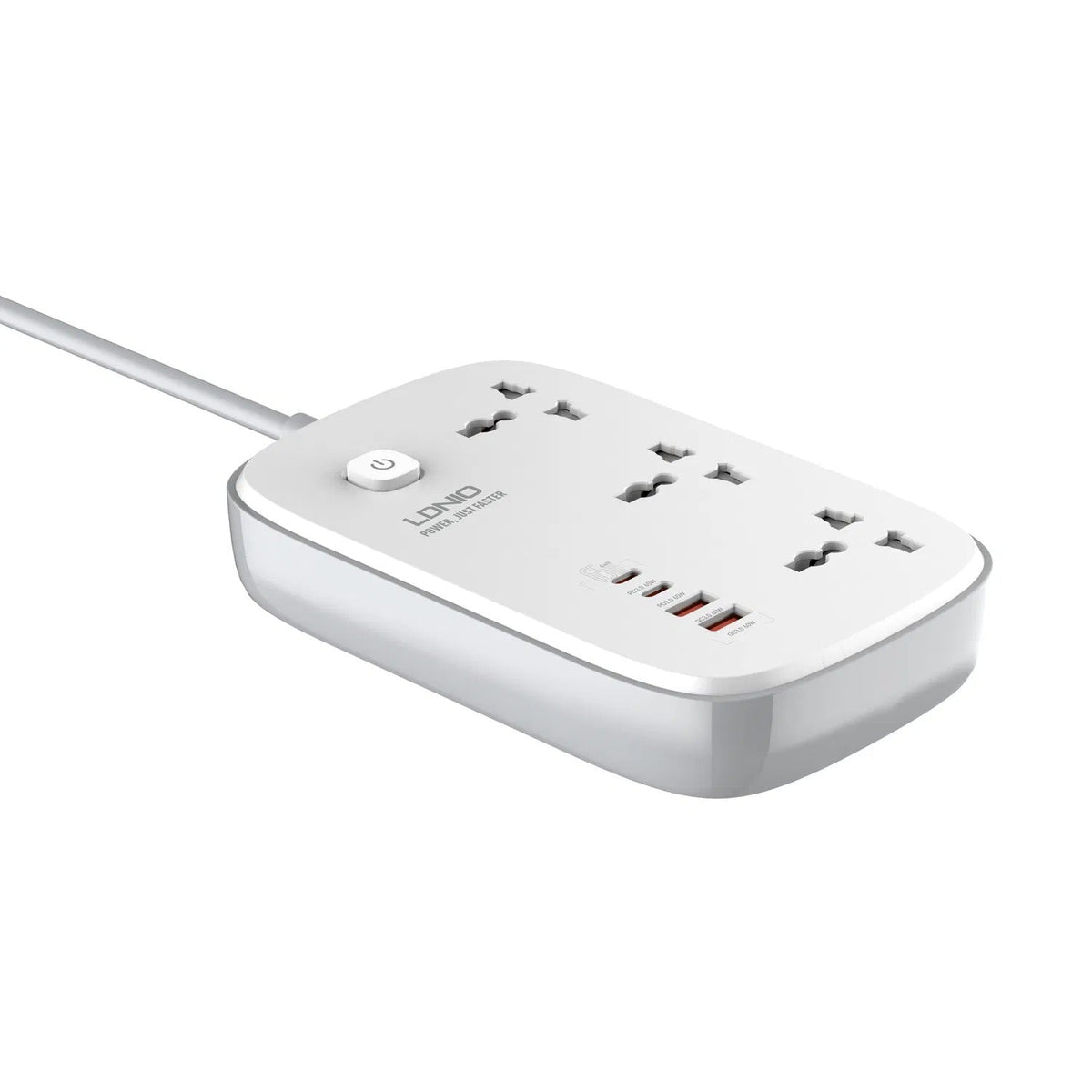 Ldnio SC6 45W GaN Fast Charging Power Extension (3 Sockets, 2 USB-A + 2 USB-C) – view 2