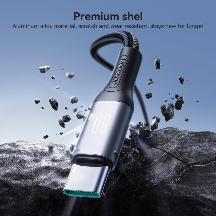Joyroom S-A28 60W USB-C To USB-C Fast Charging Cable 1m – view 2