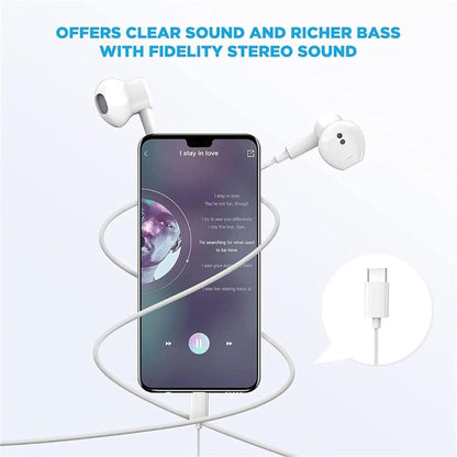 iPhone 17 Pro/Max Type-C Wired Handsfree Earphones
