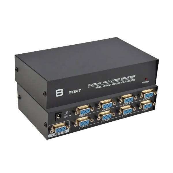 VGA Splitter – 8 Port, 200MHz