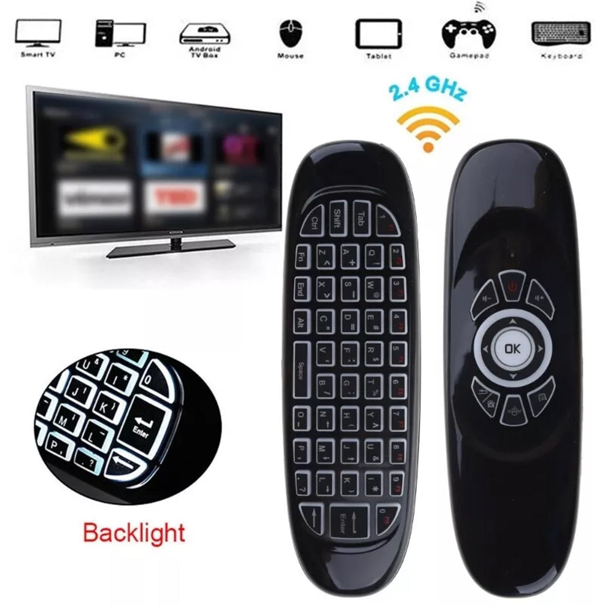 Speedx C120 Rgb 7 Backlight Air Mouse – view 2