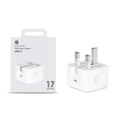 iPhone 17 Pro Max 35w (Original Watt) UK Pin USB-C Power Adapter – view 2