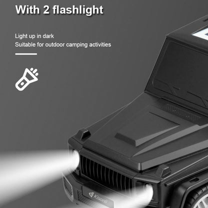 Kisonli B2 10W Solar Charging FM Car Bluetooth Speaker – view 3