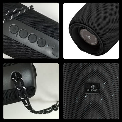 Kisonli Q22 Plus 16W Waterproof Portable Speaker (BT/FM/USB/TF/AUX/TWS) – view 3