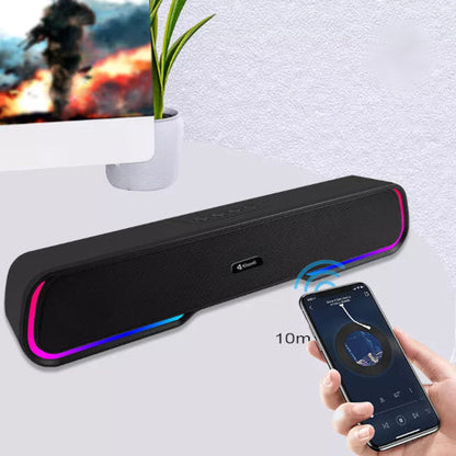 Kisonli LED-913 Sound Bar Bluetooth Gaming Speaker with RGB Light – view 3