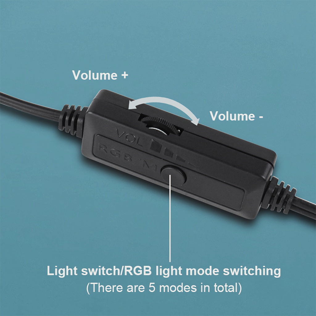 Kisonli I-630 Speaker PC+BT Multimedia RGB – view 3