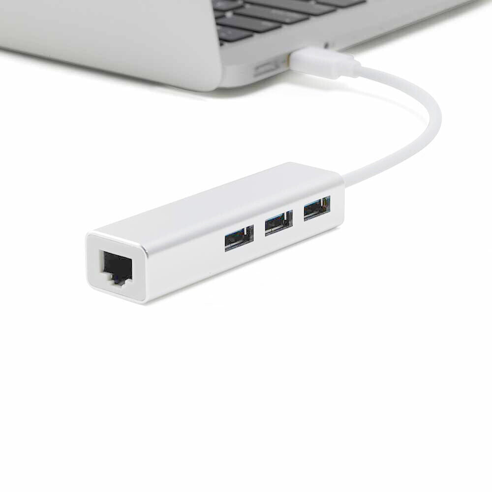 Type-C 3.1 to LAN and USB Hub – view 3
