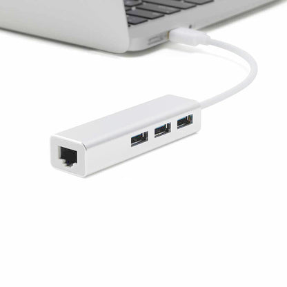 Type-C 3.1 to LAN and USB Hub – view 3
